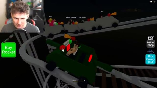 Roblox Cart Ride but MAX LEVEL TANK смотреть онлайн