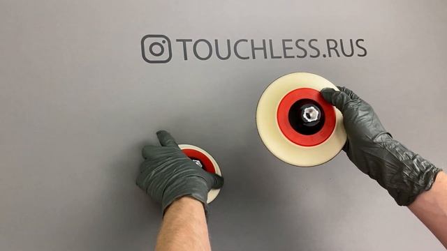 BL-P1456 | BL-P1256 | Гибкая подложка для полировальных кругов 150/125мм | Touchless | Обзор смотреть онлайн