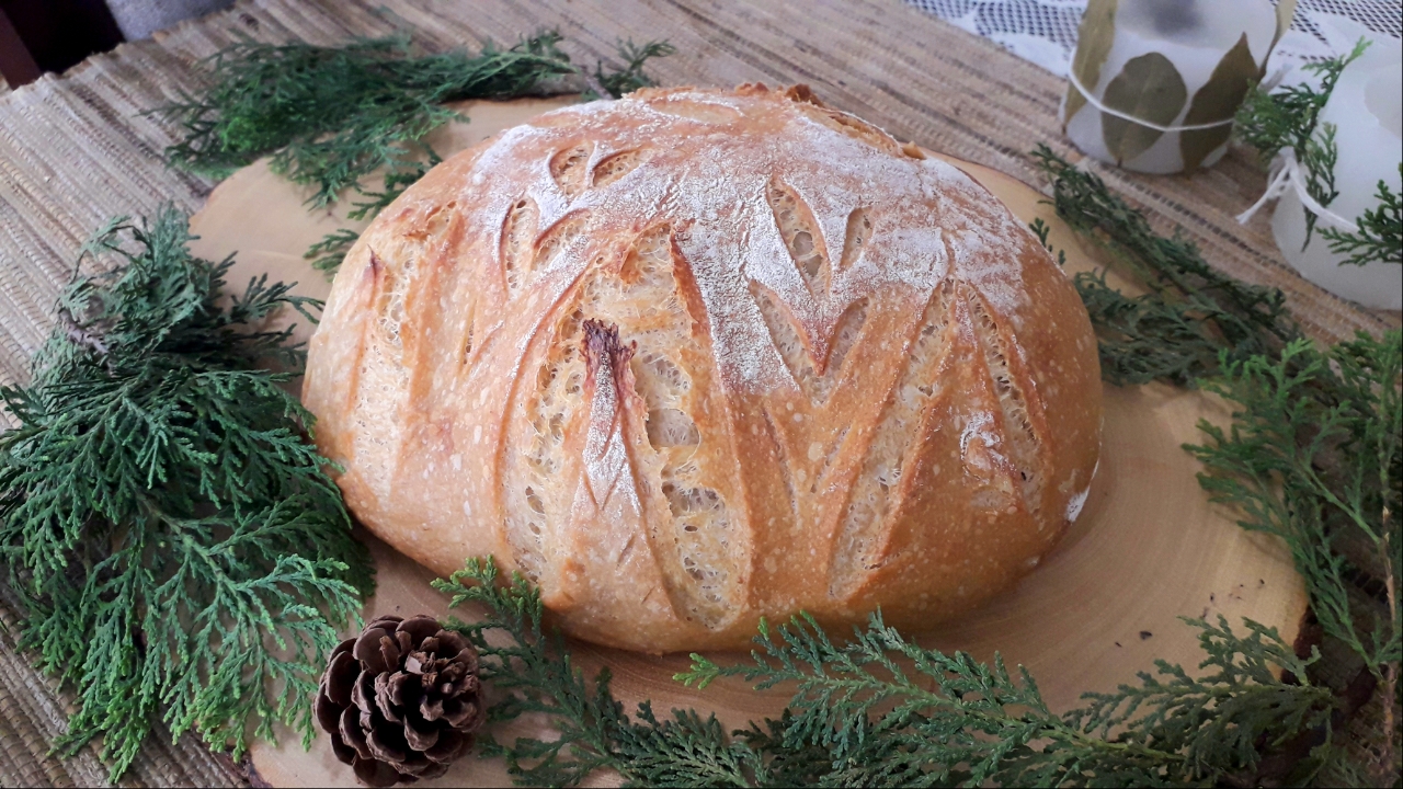 Йогуртовый хлеб на закваске