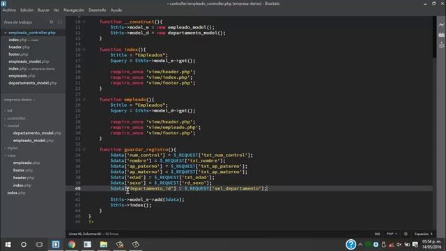 CRUD con PHP y Bootstrap utilizando el patrón MVC parte 4 смотреть онлайн