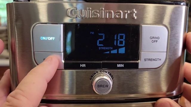 HOW TO PROGRAM AUTO BREW Cuisinart DGB-800 Automatic Burr Grind and Brew 12 Cup Coffee Maker смотреть онлайн