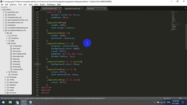 Hướng dẫn phân trang PHP LARAVEL toàn tập mới nhất | Laravel Pagination New смотреть онлайн