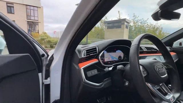 AUDI Q3 45TFSI в максимальной комплектации и редком цвете ? смотреть онлайн
