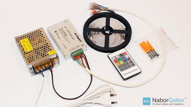 Как сделать подсветку потолка светодиодной лентой? Готовый набор для светодиодной подсветки потолка смотреть онлайн