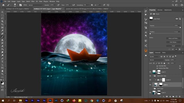 PHOTOSHOP SPEED-ART | Project MOON | смотреть онлайн