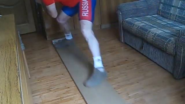 08.03.2017.Вторая тренировка на доске! смотреть онлайн
