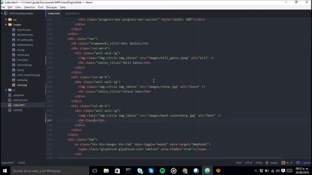 Mi Primera web con Bootstrap & Material Design - 12 (Usando paneles y wells de bootstrap Parte 2) смотреть онлайн