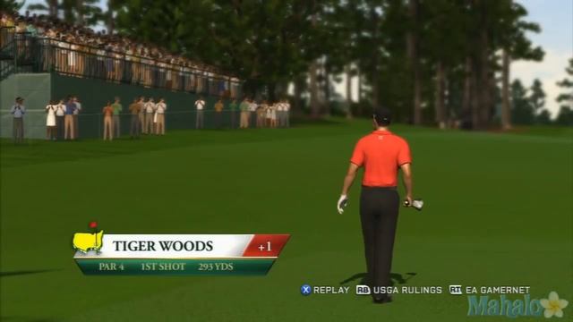 Tiger Woods PGA Tour 12 Walkthrough   Augusta Masters Course   Hole 14