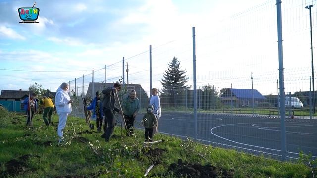 Высадка берез - Акция "Сохраним лес" смотреть онлайн