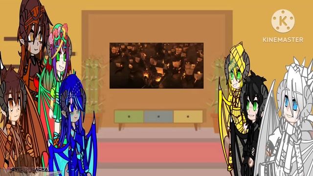 Wings of Fire react to Hiccup and Toothless vs Grimmel смотреть онлайн