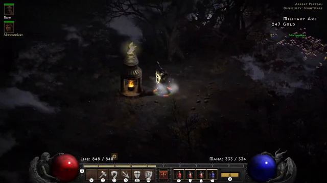 Diablo 2 Resurrected - Paladin Act 4/5 Nightmare (no commentary) смотреть онлайн