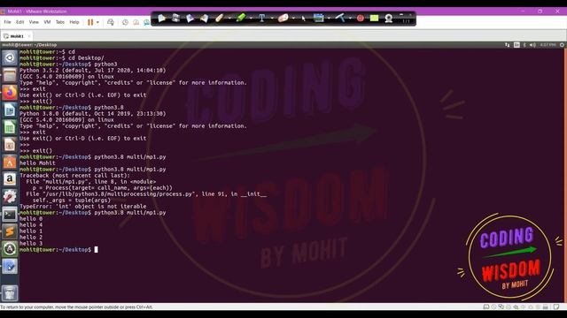 Learn Python Parallel programming MultiProcessing video 8 смотреть онлайн