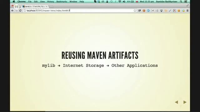 JTalks TS: Maven Intro. Part I смотреть онлайн