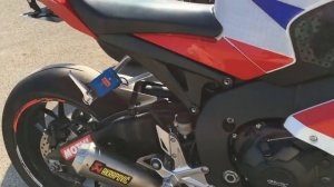 Honda Cbr 1000RR 2014 Akrapovic Gp Exhaust Sound Egzoz