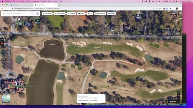 Google Maps - Meters to Yards смотреть онлайн