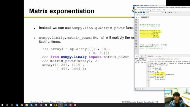CITS2401 - 9.4. NumPy and linear algebra смотреть онлайн