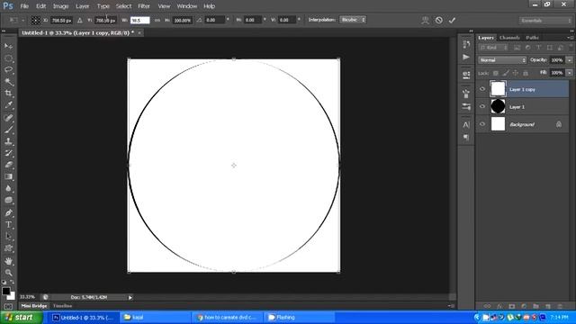 Is Photoshop Tutorial: How to Design CD DVD Label/Cover in Adobe Photoshop Hindi смотреть онлайн