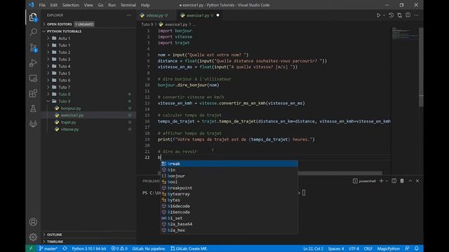 Apprendre Python 3 - 9. Les modules et les packages | Structurer son code смотреть онлайн