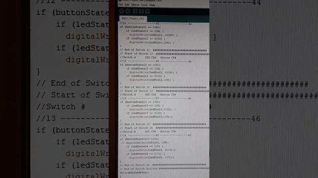DIY Midi Controller Part8 All switches Arduino Sketch 2 смотреть онлайн
