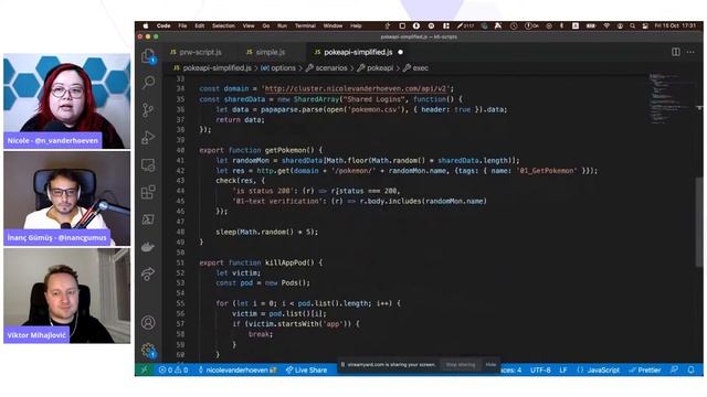 Load testing with k6 for beginners, with İnanç Gümüş and Viktor Mihajlović (k6 Office Hours #31) смотреть онлайн