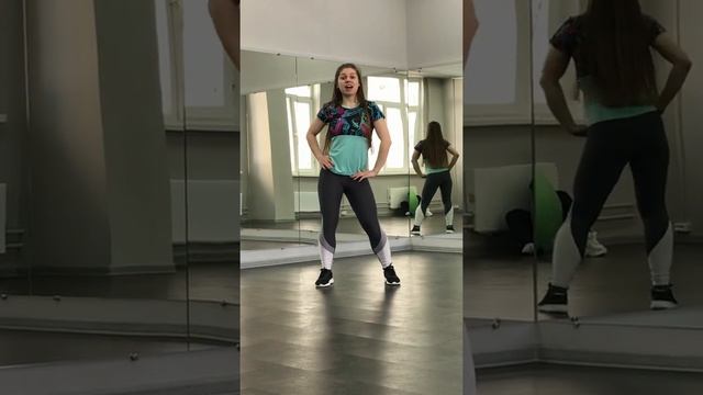 Танцевальный видео урок от тренера клуба "Алекс Фитнес" смотреть онлайн