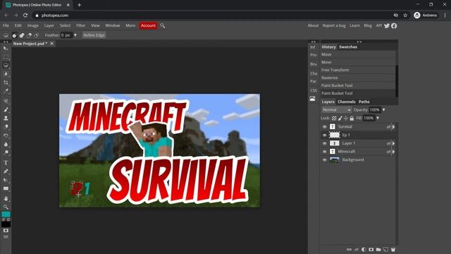 O FIM DO PHOTOSHOP CC! CONHEÇA A VERSÃO ONLINE DESSE EDITOR + FERRAMENTA TIRA FUNDO AUTOMÁTICO смотреть онлайн