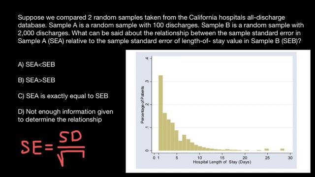 Standard Error (Biostatistics) смотреть онлайн