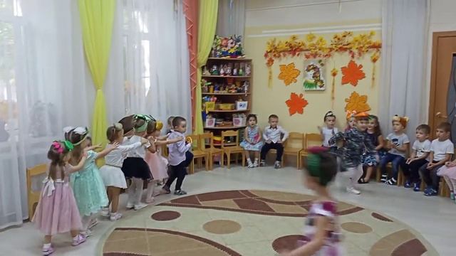 Праздник осени в младше-средней группе 2 МАДОУ д/с №4 "Спутник" смотреть онлайн