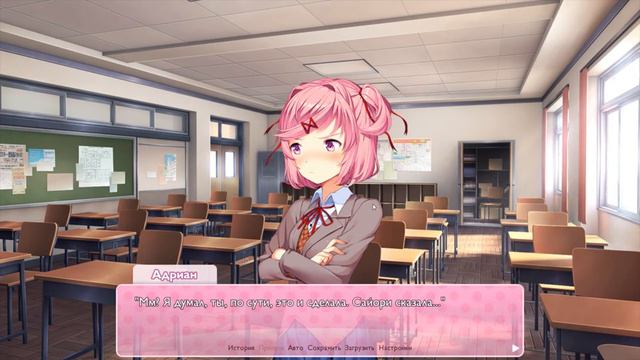 Doki Doki Literature Club! / Литературный клуб "Тук-Тук"! - 1 Знакомство с девочками смотреть онлайн