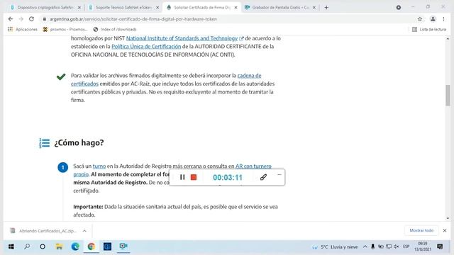 Instructivo de Firma Digital смотреть онлайн