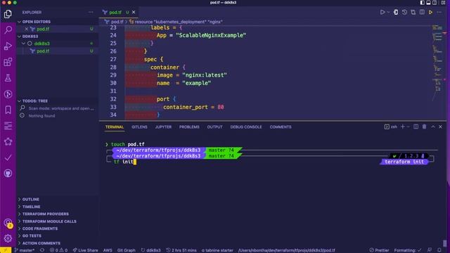 Terraform - Create a Nginx Deployment With Replicas in Kubernetes Docker Desktop смотреть онлайн