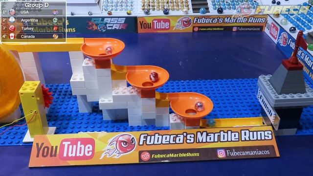 Marble Race: Friendly #14 - Awesome challenge with funnels by Fubeca's Marble Runs смотреть онлайн