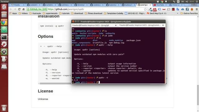 Updtr - JS - NPM - GIT NIGHTS смотреть онлайн