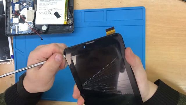 Как заменить сенсор и дисплей в китайском планшете? Как найти запчасти?