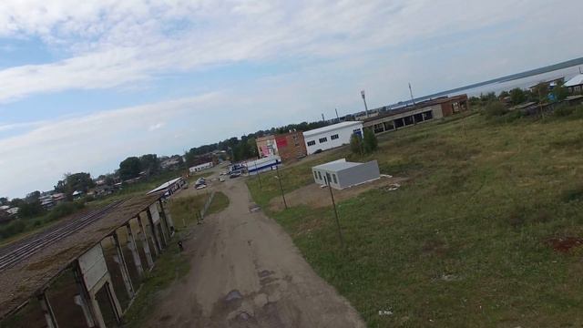 Падение квадрокоптера DJI Phantom 3 adv. (Енисейск) смотреть онлайн