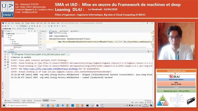 Part 2 - Machines et Deep Learning for Java Applications with DL4j - Train and Eval Model смотреть онлайн
