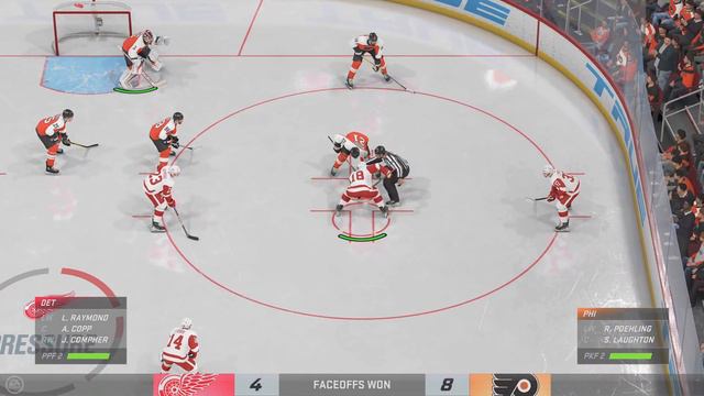 NHL 24 Gameplay Game 30 Red Wings vs Flyers (Superstar) [4K 60fps] смотреть онлайн
