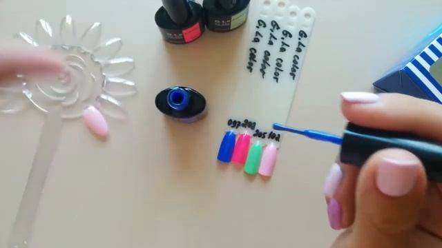 Обзор гель лаков от тм G Lacolor 097, 102, 202, 205 смотреть онлайн