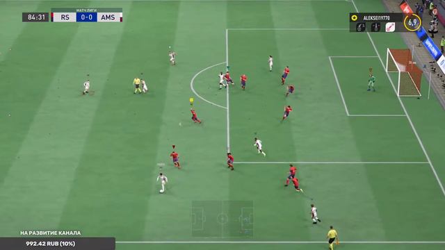 FIFA 22 профи режим, матч в РКПЛ , начало в 22-50))) смотреть онлайн