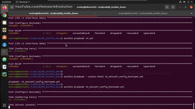 Ansible Cisco Netconf _config Automation: Part14 How to configure Device using XML data in Playbook смотреть онлайн