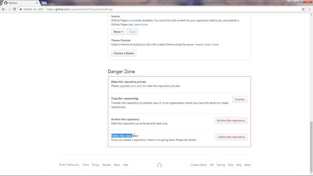 How to delete Repository | Git Hub 2017 смотреть онлайн