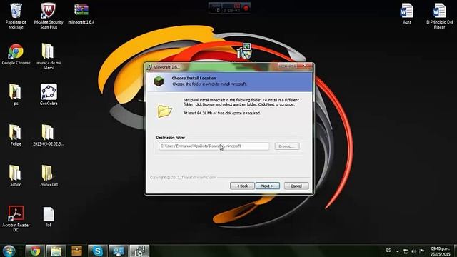 Como Descargar Minecraft (1.6.4-1.8.4) gratis смотреть онлайн