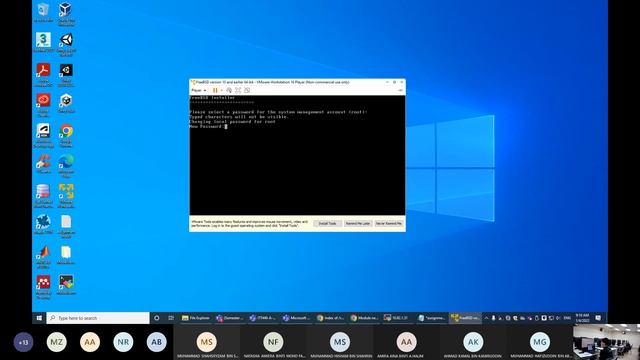 Sir install FreeBSD 13 on VMWare Workstation Player 16 смотреть онлайн