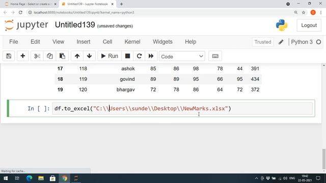 EXPORT DATAFRAME TO EXCEL, CSV & TEXT FILE IN PANDAS || SAVE DATAFRAME IN PANDAS смотреть онлайн