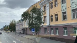 Тюмень. Экскурсия на двухэтажном автобусе. Часть 1. "Вдоль по Спасской"