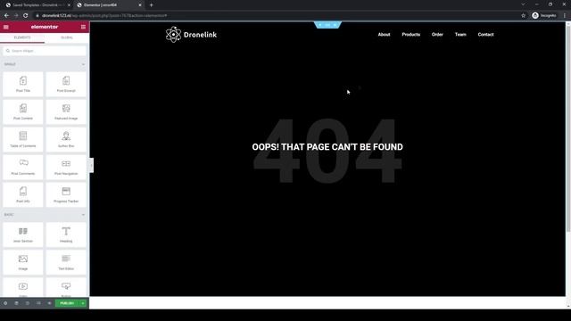How to create a 404 Page Not Found Error Page in Wordpress with Elementor смотреть онлайн