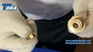 300bar 4500psi air rifle pcp hand pump, how to repair-C