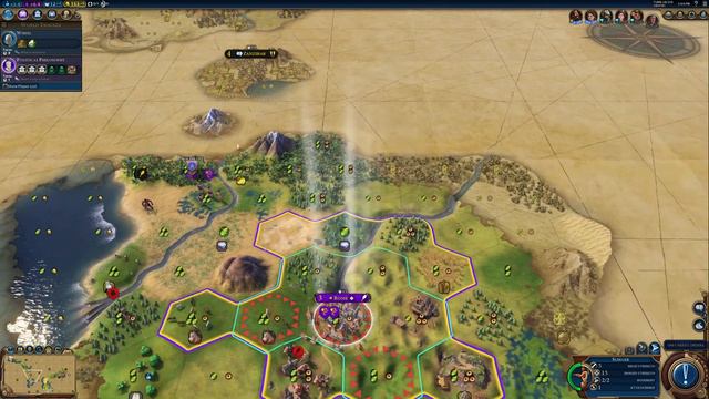 Sid Meier's Civilization VI Грандиозное сражение с Димой в игре по переписке #28 смотреть онлайн