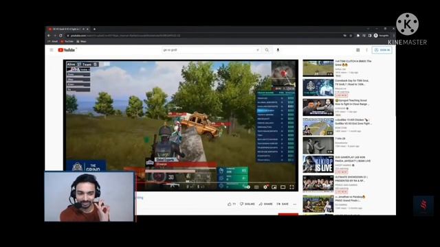 Mazy React GodLike Vs Global Esports Fight || смотреть онлайн