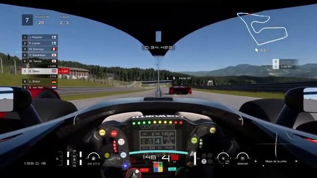 (Gran Turismo 7) F1 Toyota Red Bull en Red Bull Ring смотреть онлайн